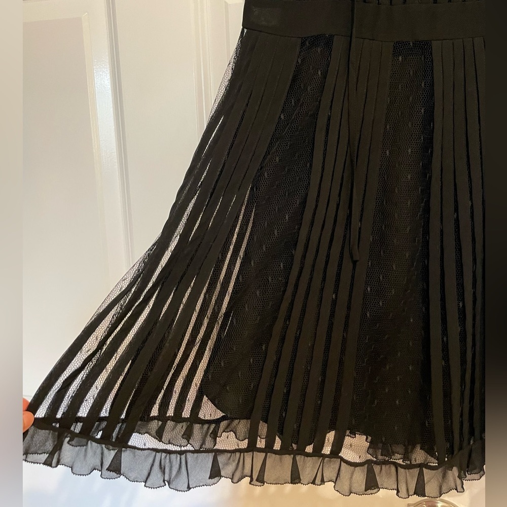 RED Valentino Sheer Trim Dress - Picture 5 of 16